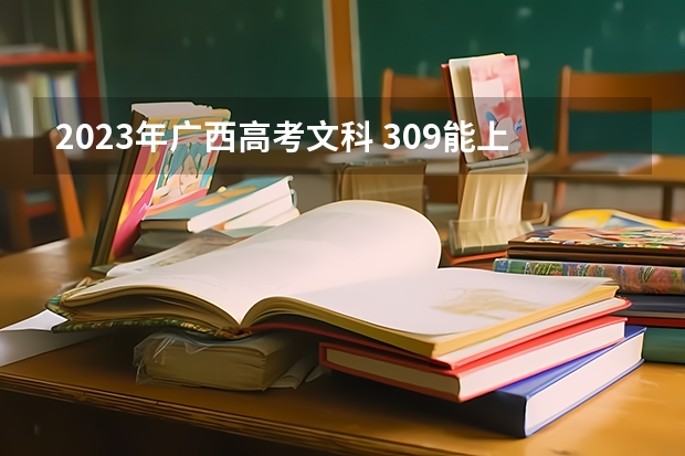 2023年广西高考文科 309能上什么大学