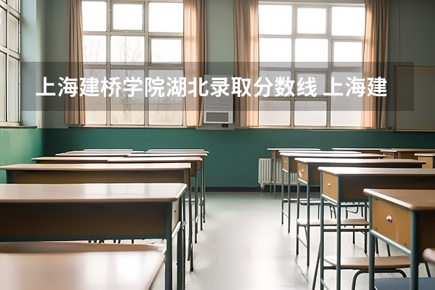 上海建桥学院湖北录取分数线 上海建桥学院湖北招生人数