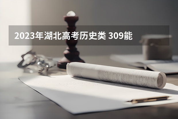2023年湖北高考历史类 309能上什么大学