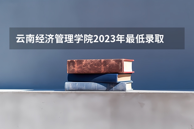 云南经济管理学院2023年最低录取分数是多少 云南大学往年录取分数线参考