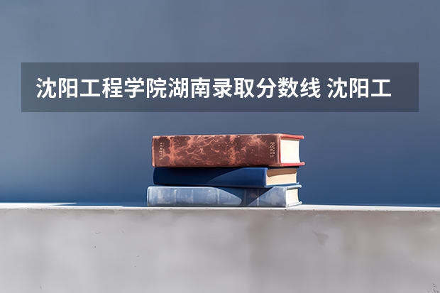 沈阳工程学院湖南录取分数线 沈阳工程学院湖南招生人数