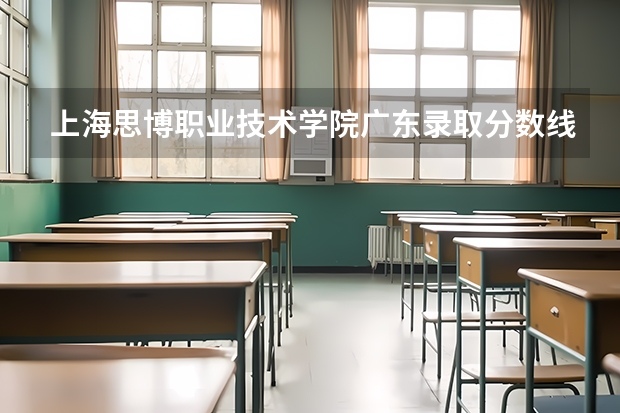 上海思博职业技术学院广东录取分数线 上海思博职业技术学院广东招生人数
