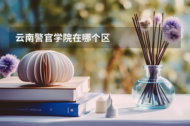 云南警官学院在哪个区