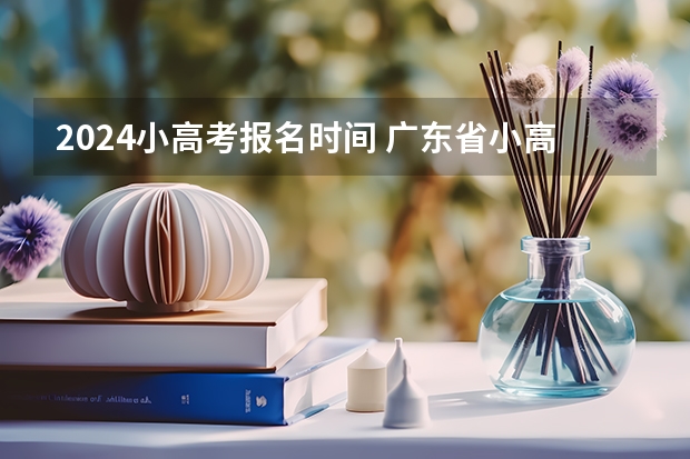2024小高考报名时间 广东省小高考录取时间