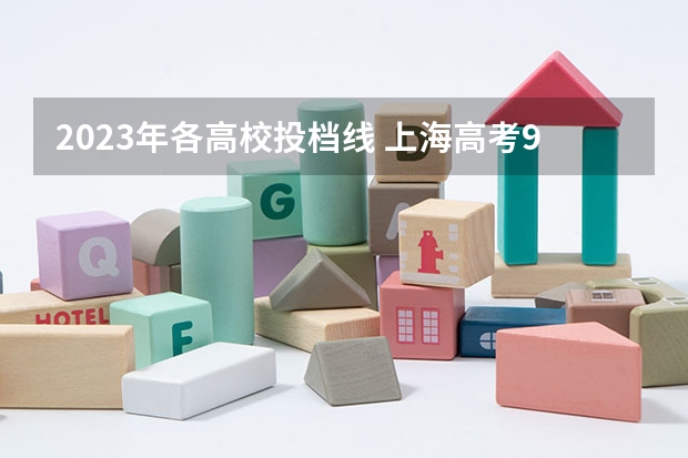 2023年各高校投档线 上海高考985、211院校投档线汇总，上985最低只要510