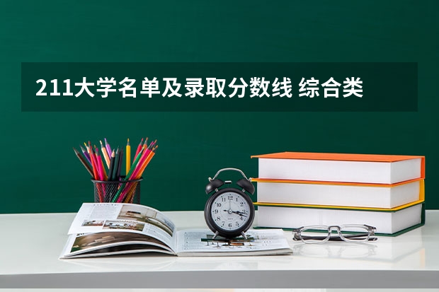 211大学名单及录取分数线 综合类211大学名单排名