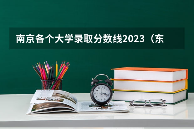 南京各个大学录取分数线2023（东南大学预科班分数线）