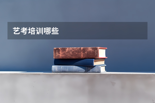 艺考培训哪些