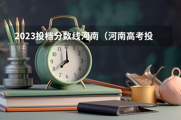2023投档分数线河南（河南高考投档线）