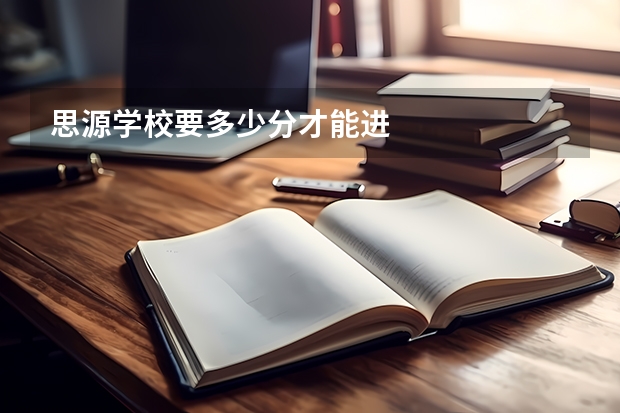 思源学校要多少分才能进