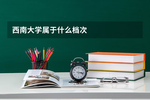 西南大学属于什么档次