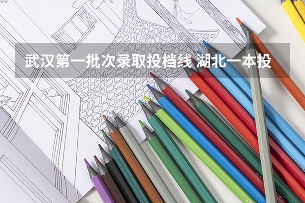 武汉第一批次录取投档线 湖北一本投档线