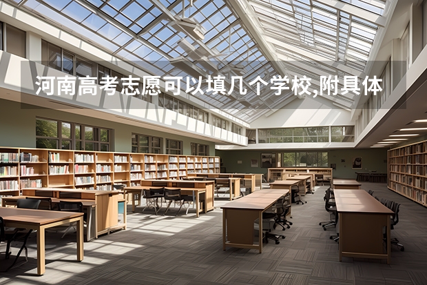 河南高考志愿可以填几个学校,附具体填报规则方案（强基计划能报几个学校）