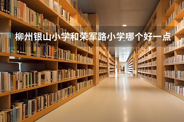 柳州银山小学和荣军路小学哪个好一点