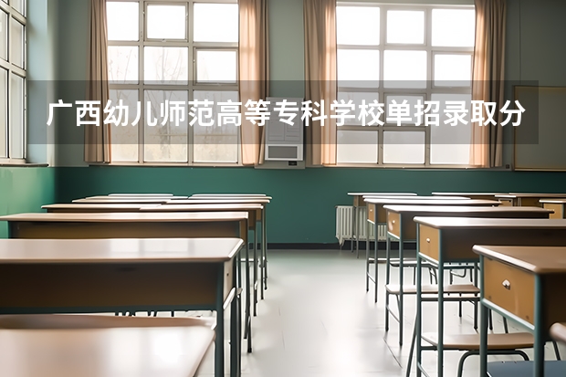 广西幼儿师范高等专科学校单招录取分数线（江油幼儿师范学校单招录取分数线）