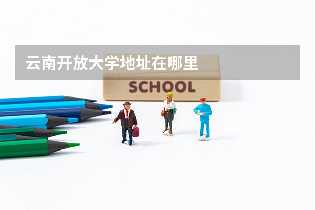 云南开放大学地址在哪里