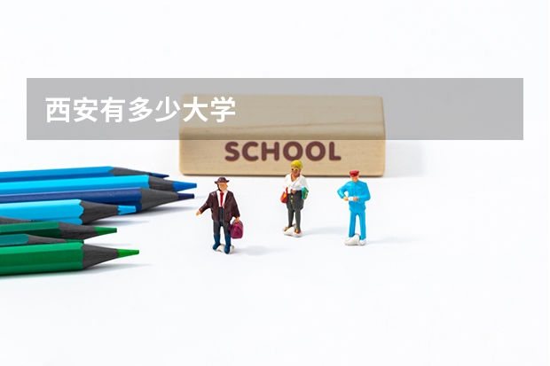 西安有多少大学
