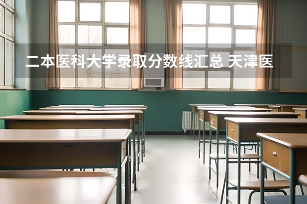 二本医科大学录取分数线汇总 天津医学院二本录取分数线