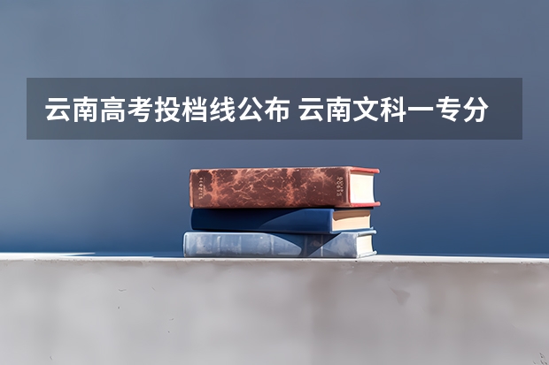 云南高考投档线公布 云南文科一专分数线