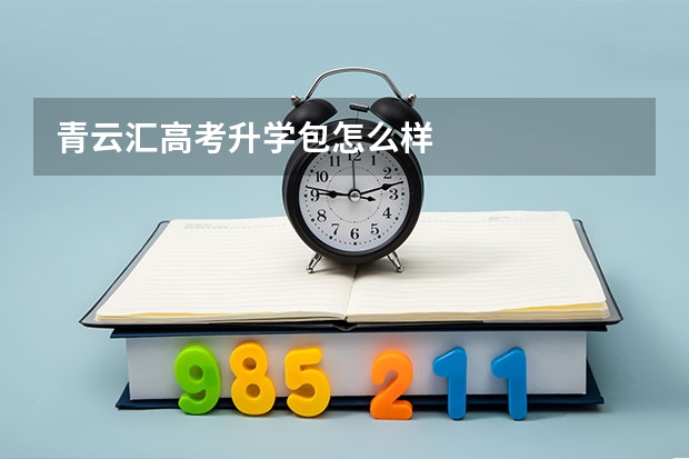 青云汇高考升学包怎么样