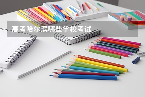 高考哈尔滨哪些学校考试