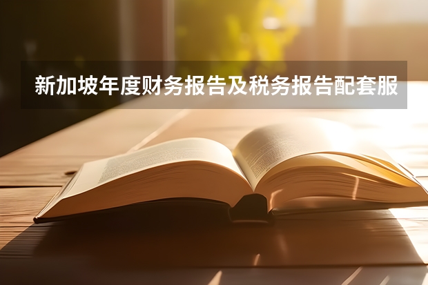 新加坡年度财务报告及税务报告配套服务具体包括有什么?