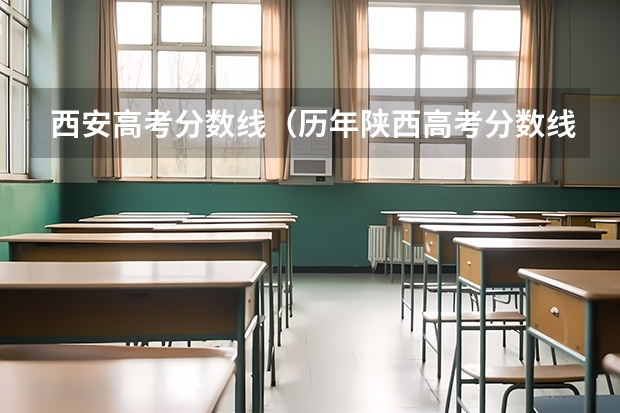 西安高考分数线（历年陕西高考分数线）