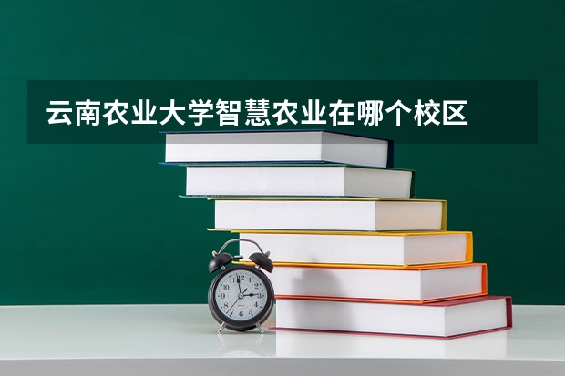 云南农业大学智慧农业在哪个校区