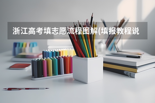 浙江高考填志愿流程图解(填报教程说明) 2023浙江高考志愿填报规则