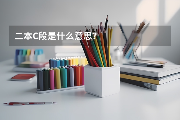 二本C段是什么意思?