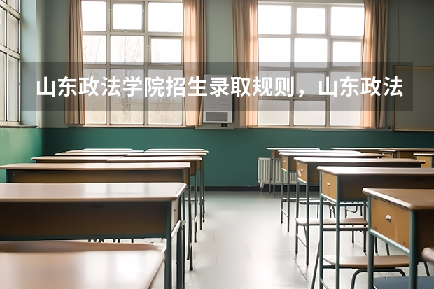 山东政法学院招生录取规则，山东政法学院院系设置