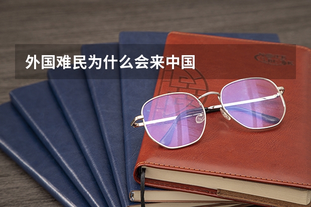 外国难民为什么会来中国