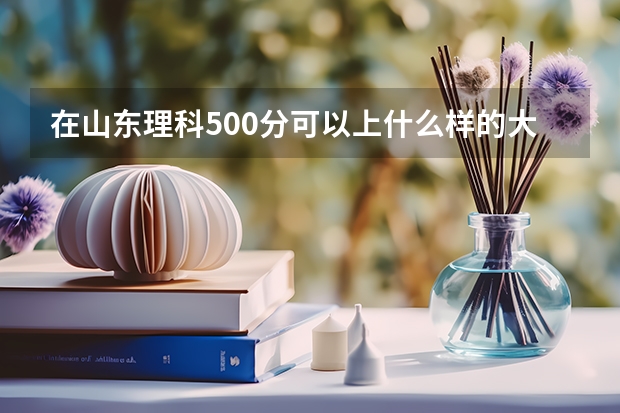 在山东理科500分可以上什么样的大学?求推荐