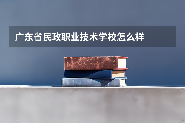 广东省民政职业技术学校怎么样