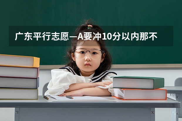 广东平行志愿—A要冲10分以内那不是有过投档线却因分数在后面而被退档的情况吗?