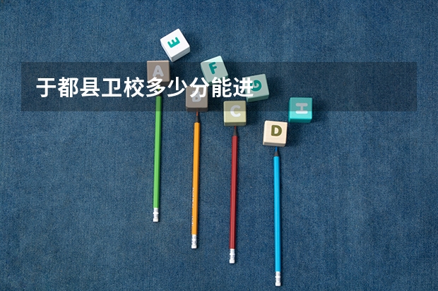 于都县卫校多少分能进