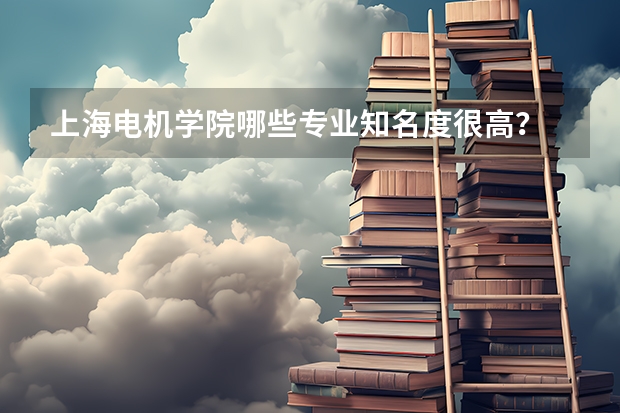 上海电机学院哪些专业知名度很高？