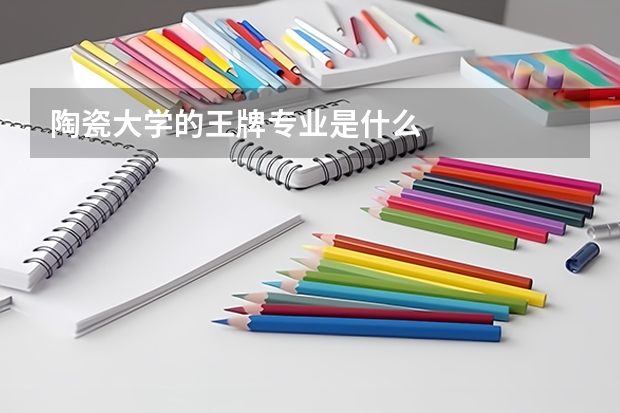 陶瓷大学的王牌专业是什么
