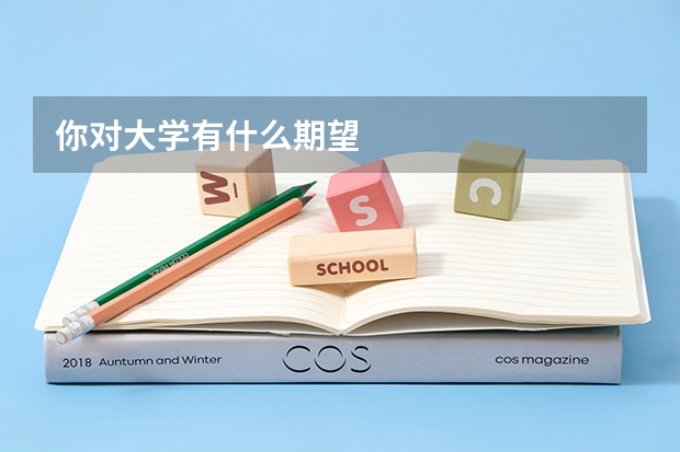 你对大学有什么期望