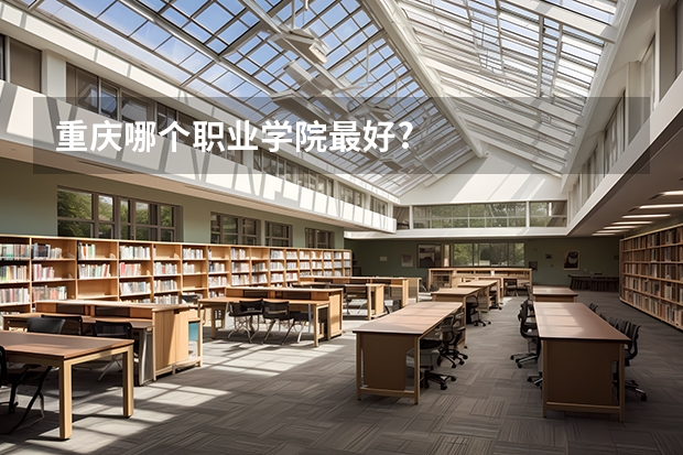 重庆哪个职业学院最好?
