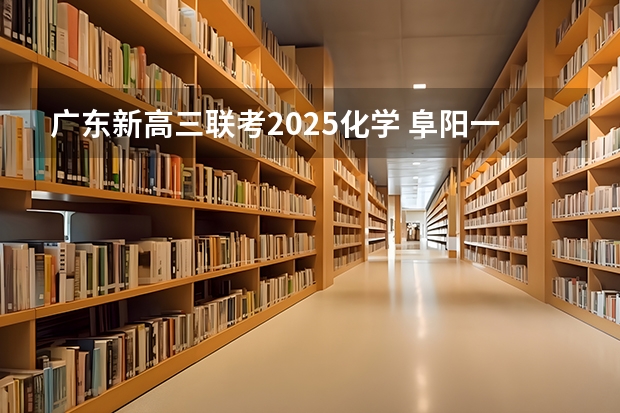 广东新高三联考2025化学 阜阳一中2025届新高三年级举行“梦想启航,走进高三”誓师大会